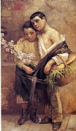 Niños de la flor del almendro