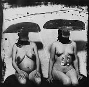 Joel-Peter Witkin - ID Photograph from Purgatory: Two Women with Stomach Irritations, New Mexico (Photographs)