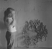 Ralph Eugene Meatyard - Untitled (Figure and Wall Detail) (Photographs) h: 7 x w: 7.5 in / h: 17.8 x w: 19 cm