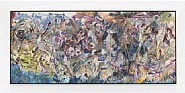 Larry Poons - Barreling (012B-7) (Paintings) h: 37.5 x w: 86 in / h: 95.2 x w: 218.4 cm