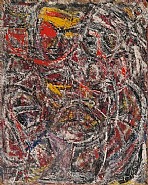 Untitled (Nude Male Figure on verson)