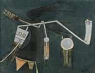 Wifredo Lam - La Armonia del Equilibrio (Paintings) h: 28.7 x w: 36.2 in / h: 72.9 x w: 91.9 cm