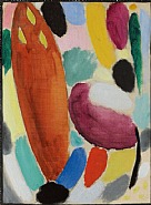 Alexej Jawlensky - Variation: Fest (Paintings) h: 36 x w: 27 cm / h: 14.2 x w: 10.6 in