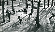 André Kertész - After school in the Tuileries, Paris (Photographs)