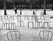 André Kertész - Chairs of Paris (Photographs) h: 11 x w: 14 in / h: 27.9 x w: 35.6 cm