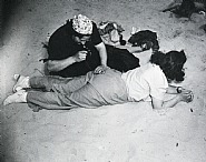 Weegee - Coney Island (Sewing Pants), c. 1960 (Photographs) h: 20.8 x w: 25.1 in / h: 52.8 x w: 63.8 cm