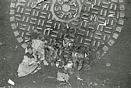 Walker Evans - Debris on a Manhole Cover, New York, 1968 (Photographs)