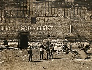 Walker Evans - Untitled (Children in a Vacant Lot / 'Church of God in Christ' Signage on brick wall), Chicago, 1946 (Photographs)