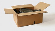 19 speakers in a cardboard box