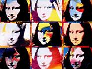 Peter Max - 9 Mona Lisa Portraits (Prints and Multiples) h: 30 x w: 40 in / h: 76.2 x w: 101.6 cm