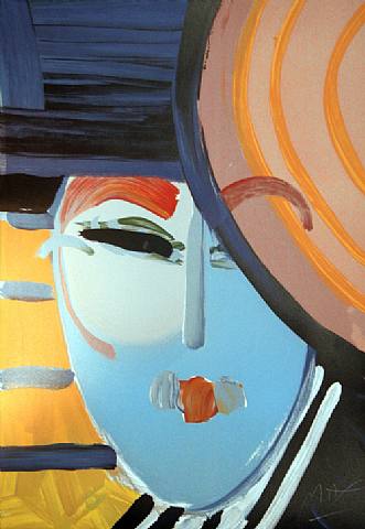  Peter Max, Deco Lady