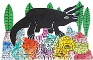 Black Triceratops (Tricerytops sp?)