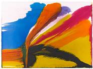 Paul Jenkins - Phenomena Michigan Main Drag (Works on Paper (Drawings, Watercolors etc.)) h: 31.1 x w: 43.2 in / h: 79 x w: 109.7 cm