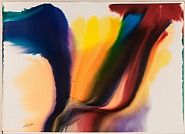 Paul Jenkins - Phenomena Arroyo Hondo (Works on Paper (Drawings, Watercolors etc.)) h: 31.2 x w: 43.2 in / h: 79.2 x w: 109.7 cm