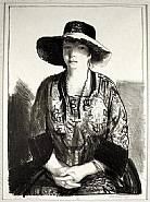 George Wesley Bellows - The Black Hat (Emma in a Black Hat) (Prints and Multiples)