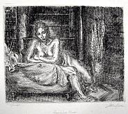 John French Sloan - Nude Leaning on a Chaise (Prints and Multiples)