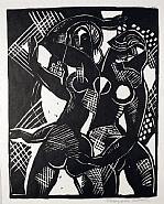 Marguerite Thompson Zorach - Two Female Nudes (also known as The Dancers) (Prints and Multiples)