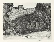 Childe Hassam - The Old Mulford House (Prints and Multiples)