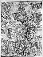 Albrecht Dürer - Beast with Two Horns Like a Lamb from the Apocalypse (Prints and Multiples) h: 15.5 x w: 11.1 in / h: 39.4 x w: 28.2 cm