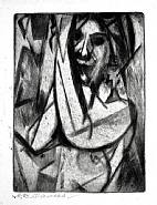 Arthur Bowen Davies - Arms Up (also entitled Portrait J) (Prints and Multiples)