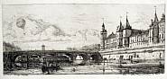 Charles Meryon - Le Pont au Change (Prints and Multiples)