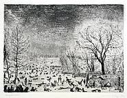 James Ensor - Les Patineurs (The Skaters) (Prints and Multiples)