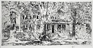 Childe Hassam - House on the Main Street, Easthampton (Prints and Multiples)