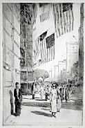 Childe Hassam - The Avenue of the Allies (Prints and Multiples)