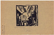 Lyonel Feininger - Hafendock (Harbor Dock) (Prints and Multiples)