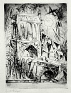 Lyonel Feininger - The Gate (Das Tor) (Prints and Multiples)