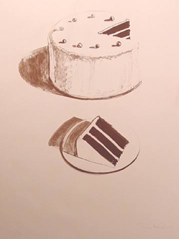 Wayne Thiebaud Cakes