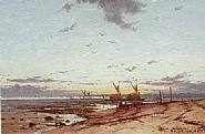 Colin Campbell Cooper - European Landscape (Paintings) h: 8 x w: 13 in / h: 20.3 x w: 33 cm
