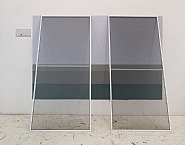 Hinged Painting, (Dyptych Dock, Red Hook)