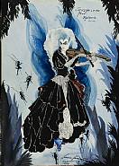 Leonora Carrington - Sisters of the Moon, Fantasia (Works on Paper (Drawings, Watercolors etc.)) h: 25 x w: 18 in / h: 63.5 x w: 45.7 cm