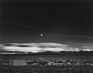 Moonrise Over Hernandez, New Mexico