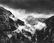 Bridalveil Fall In Storm