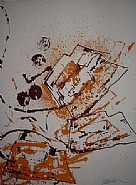 Arman - L'Interieur des choses IV: Le fer a Repasser (Prints and Multiples) h: 65 x w: 50 cm / h: 25.6 x w: 19.7 in