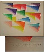Piero Dorazio - Composizione (Prints and Multiples) h: 78 x w: 98 cm / h: 30.7 x w: 38.6 in