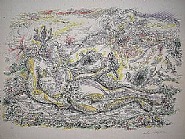 André Masson - Le Prince (Prints and Multiples) h: 50 x w: 65 cm / h: 19.7 x w: 25.6 in