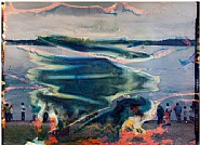 Matthew Brandt - American Lake WA A2 (Photographs) h: 46 x w: 64 in / h: 116.8 x w: 162.6 cm