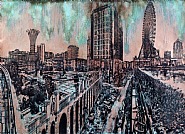 Matthew Brandt - CHCE0101 (Prints and Multiples) h: 36 x w: 49.5 in / h: 91.4 x w: 125.7 cm
