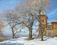 David Coughtry - Olana in Winter (the home of Frederic Edwin Church), 1994