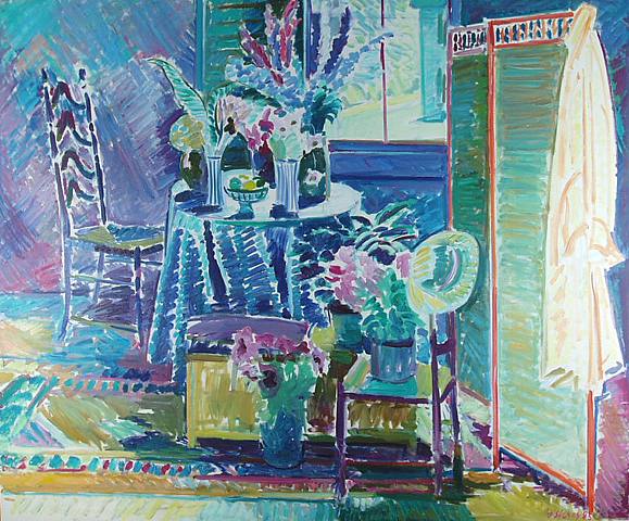  Joseph Benjamin O'Sickey, Studio with Screen