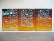 Jenny Holzer - At The Midtown Massacre Ochre (Paintings)
