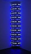 Jenny Holzer - Blue & White Curves (Sculptures)