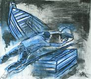 Kcho - S/T 9 (Paintings) h: 117 x w: 127 cm / h: 46.1 x w: 50 in
