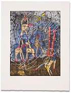 Roberto Matta - L' ame du tarot de Theleme-5 (Prints and Multiples) h: 26 x w: 19.5 in / h: 66 x w: 49.5 cm