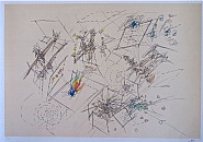 Roberto Matta - Five lithografies - image A (Prints and Multiples) h: 20 x w: 26 in / h: 50.8 x w: 66 cm
