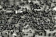 Margaret Bourke-White - Hats in the Garment District, New York (Photographs) h: 20 x w: 24 in / h: 50.8 x w: 61 cm