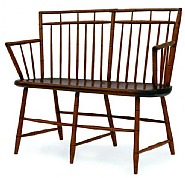 Cageback Windsor Settee